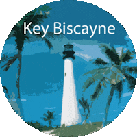 Key Biscayne Sticker by Friends of Cape Florida