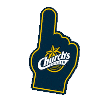 Number One Fan Sticker by Church's Chicken