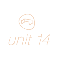 unit14 logo oranje unit14 Sticker
