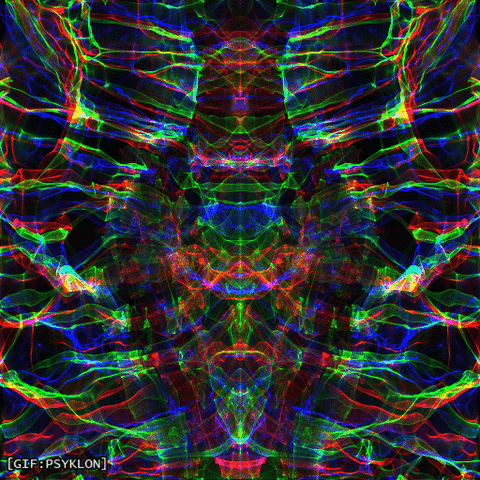 Art Rainbow GIF by Psyklon