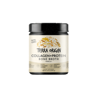 TerraOrigin beauty target collagen bone broth Sticker