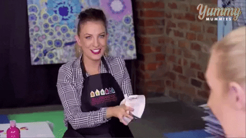 excited yummy mummies GIF by Channel 7