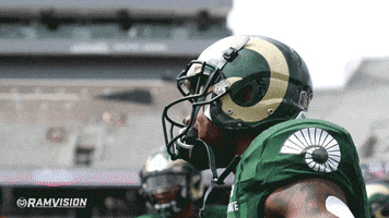 Rams Football Csurams GIF by Colorado State Rams
