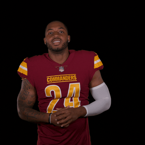 Football Sport GIF by Washington Commanders