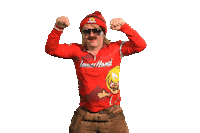 Apres Ski Snow Sticker by Immer Hansi