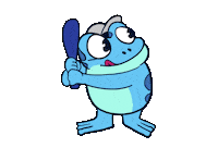 Play Ball Baseball Sticker by Croakey