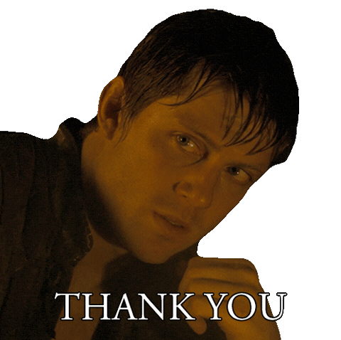 A Knight Of The Seven Kingdoms Thank You Sticker by Game of Thrones