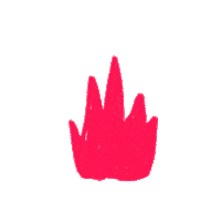 fire volcano Sticker