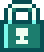 Pixel Loop Sticker