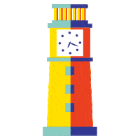 lebeaubazar vendee rendezvous pendule lsdo Sticker