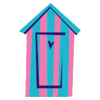 lebeaubazar beach vendee lsdo lessablesdolonne Sticker