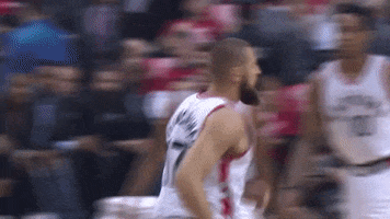 Excited Nba Playoffs GIF by NBA