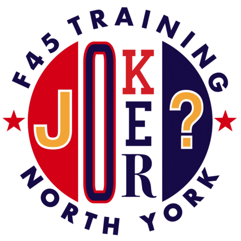 f45northyork giphyupload f45 north york f45northyork f45northyorkjoker Sticker