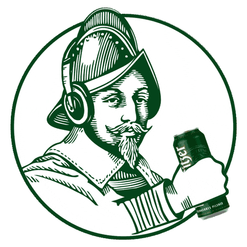Uri Kopfhörer Sticker by Ur-Krostitzer