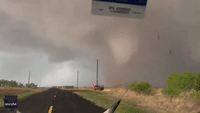 'Holy Smokes': Storm Chaser Films Large Tornado in North Texas
