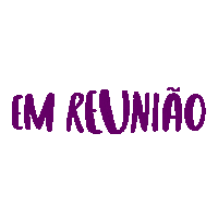 Em Reunião Sticker by Flock Marketing e Eventos