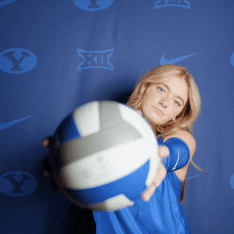Balldrop GIF by BYU Cougars