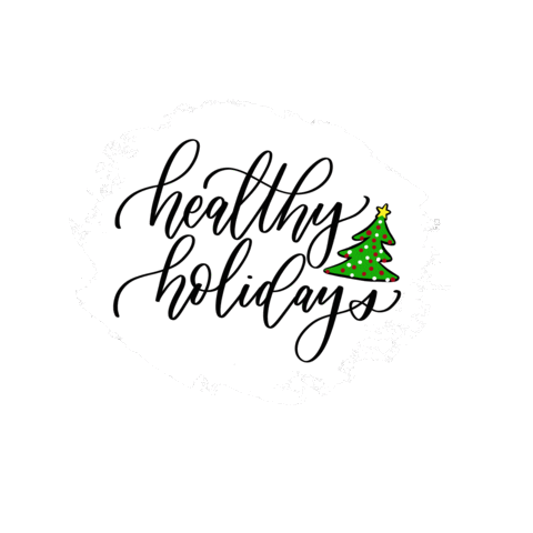 Merry Christmas Happy Holidays Sticker