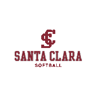 Santa Clara Softball Sticker by Santa Clara Broncos