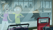 Smash Rick And Morty GIF by Adult Swim