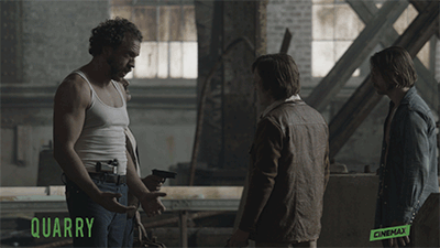 logan marshall-green quarry GIF by Cinemax