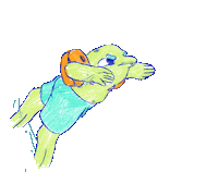 Animation Short Swimming Sticker by Eisprung Animation Studio
