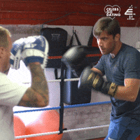 CelebsGoDatingE4 fight boxing exercise punch GIF
