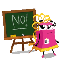 School No Sticker by chudoboxes