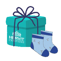 Hervit_Creations baby gift boys son Sticker