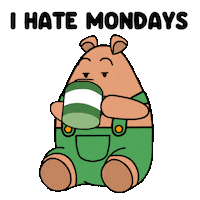 Early Morning Coffee Sticker