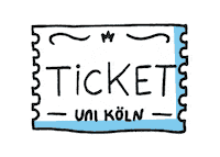 Cologne Ticketing Sticker by Universität zu Köln