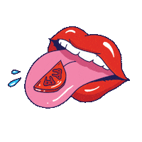 Lips Tomato Sticker by Duke's Mayonnaise