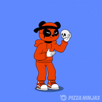 Loop Orange GIF by Pizza Ninjas