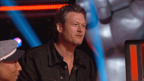 blake shelton television GIF by The Voice