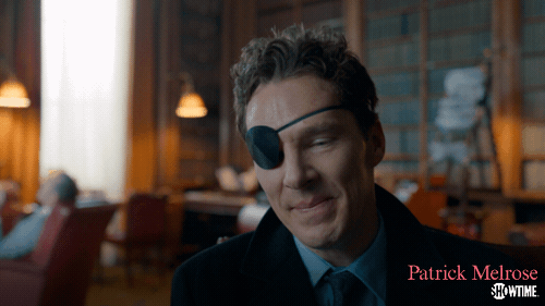 benedict cumberbatch patrick melrose GIF by Showtime