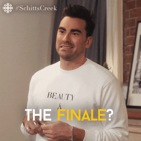 Ending Schitts Creek GIF by CBC