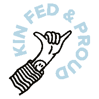 Shaka Sticker by KIN DOG FOOD