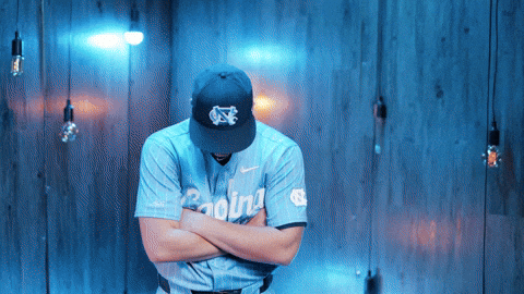 University Of North Carolina Baseball GIF by UNC Tar Heels