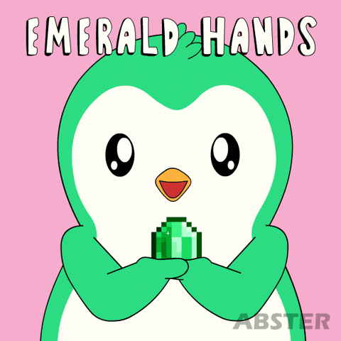 Penguin Shining GIF by Abster