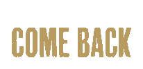 come back Sticker by Artistnoize