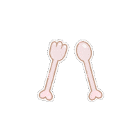 Spoon Fork Sticker