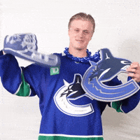 Elias Pettersson Sport GIF by Vancouver Canucks