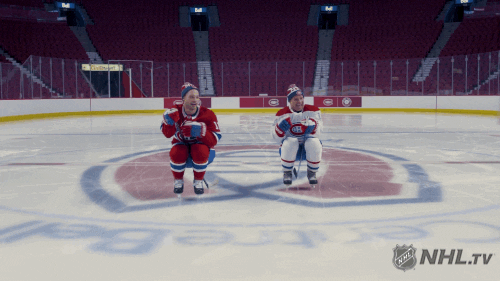 Ice Hockey Fist Bump GIF by NHL