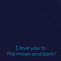 I Love You Space GIF by Chippy the Dog