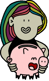 Money Support Sticker by helsinkibizottsag