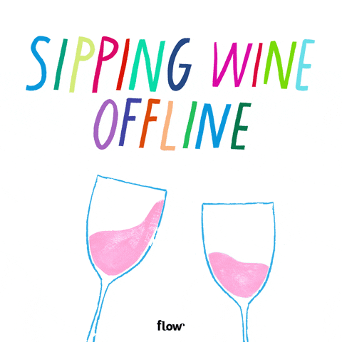 Sipping Friday Night GIF by Flow Magazine