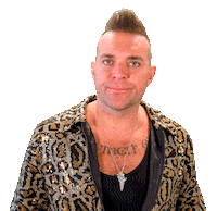 Robbie Williams Smile Sticker by The Swan Collective