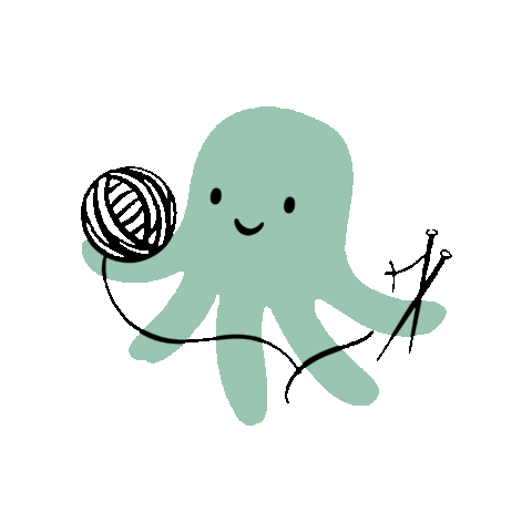 Knitrino  Sticker