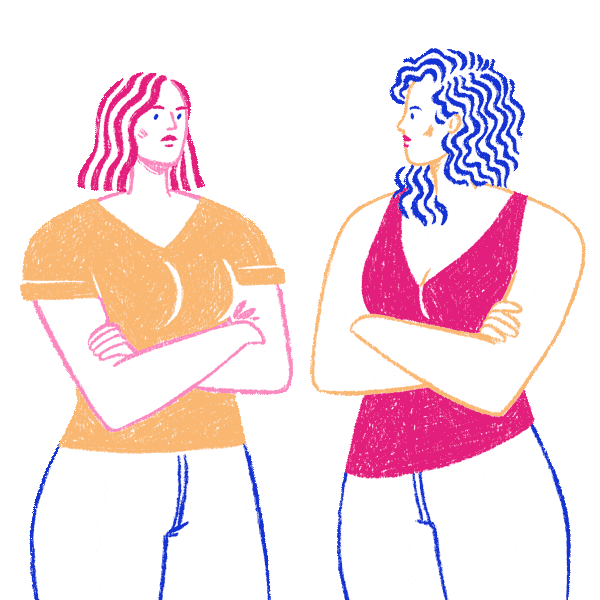 ManueldActivisme giphyupload animation illustration women Sticker