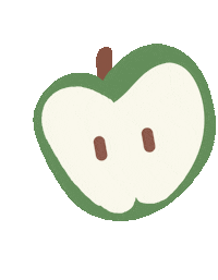 Apple Babymori Sticker by MORI